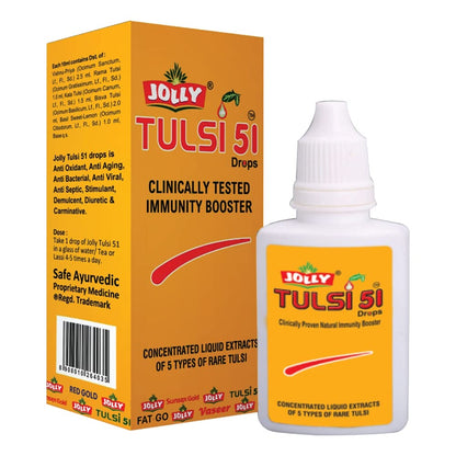 Jolly Tulsi 51 Drops Natural Immunity Booster – 30 ml | Jolly Pharma
