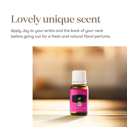 Joy Essential Oil 15ml by Young Living – Uplifting Aroma & Emotional Balance