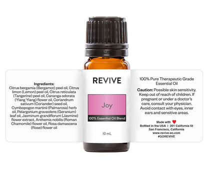Joy Essential Oil Blend – 100% Pure Therapeutic Grade | Revive Essential Oils
