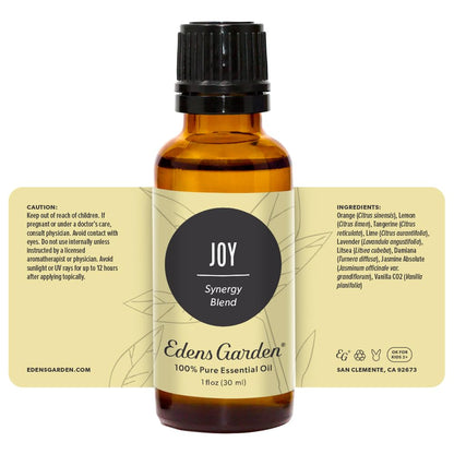 Edens Garden Joy Essential Oil Blend – 100% Pure Premium Grade, 30 ml (1 fl oz) | Aromatherapy