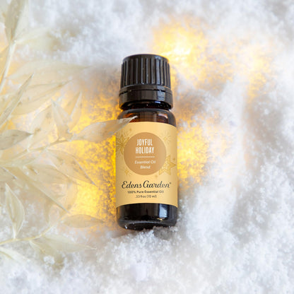 Joyful Holiday Essential Oil Blend by Edens Garden – 100% Pure Premium Grade, Christmas Diffuser Oil 10 ml