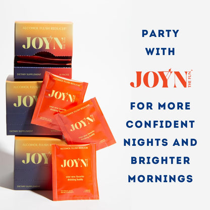 JOYN Alcohol Flush Relief & Liver Support | Detox & Asian Glow | 10 Servings