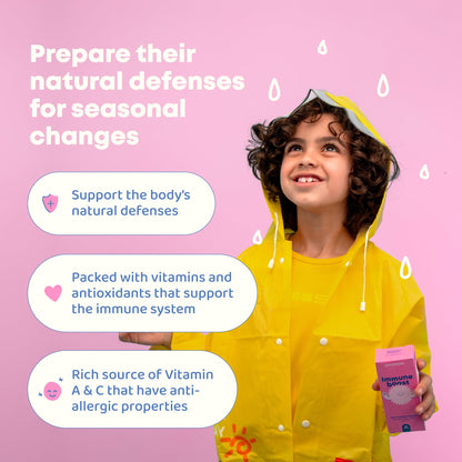 JoySpring Immune Drops – Kids & Family Immune Support Liquid (2 fl oz) with Echinacea, Elderberry