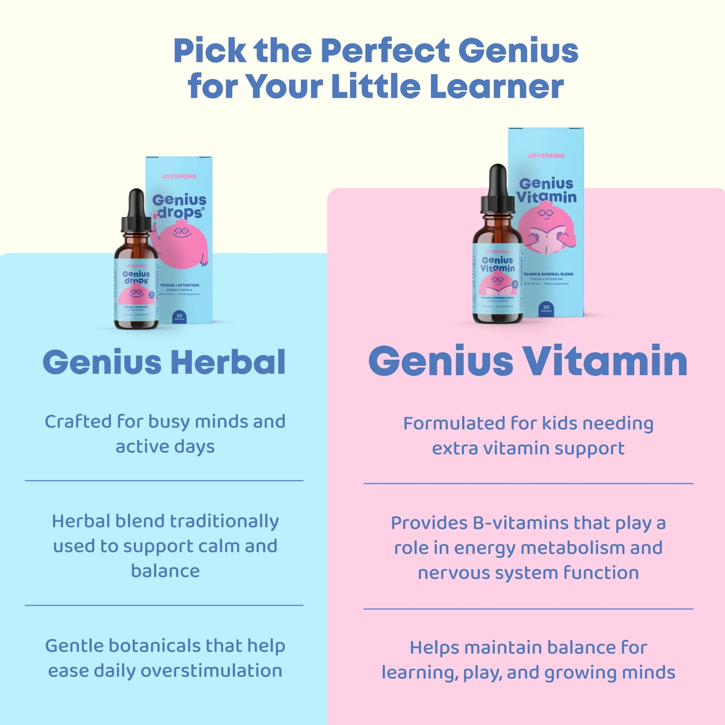 JoySpring Kids B Complex – Vitamin B Complex Liquid Drops with Elderberry, Zinc & Vitamin C | Supports Overall Wellness (1 fl oz, 30 Servings)