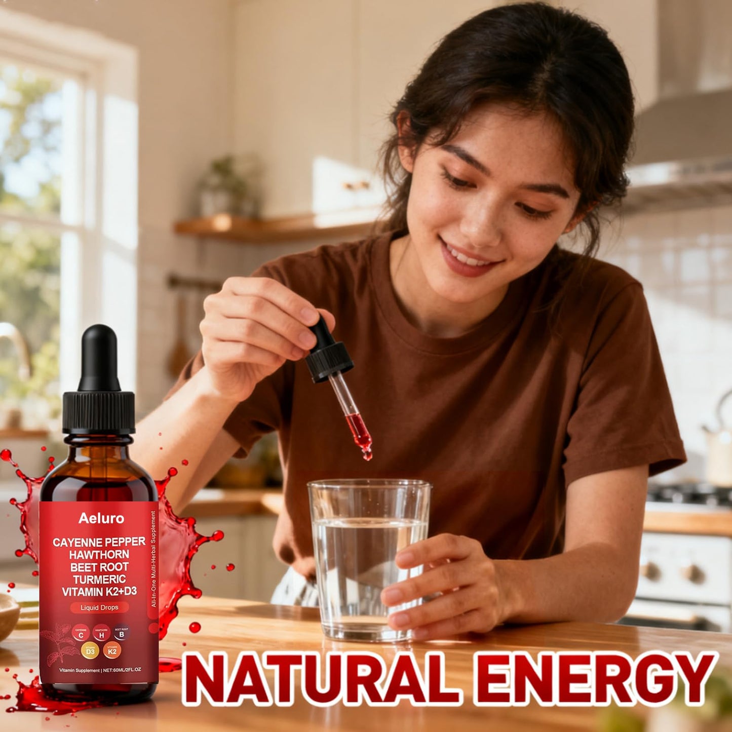 JRR Aeluro Cayenne Pepper Drops - Cayenne Pepper Extract, 60ml (1pc)
