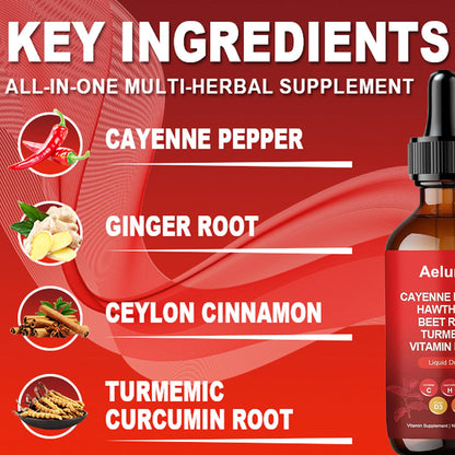 JRR Aeluro Cayenne Pepper Drops - Cayenne Pepper Extract, 60ml (1pc)