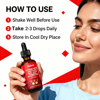 JRR Aeluro Cayenne Pepper Drops - Cayenne Pepper Extract, 60ml (1pc)