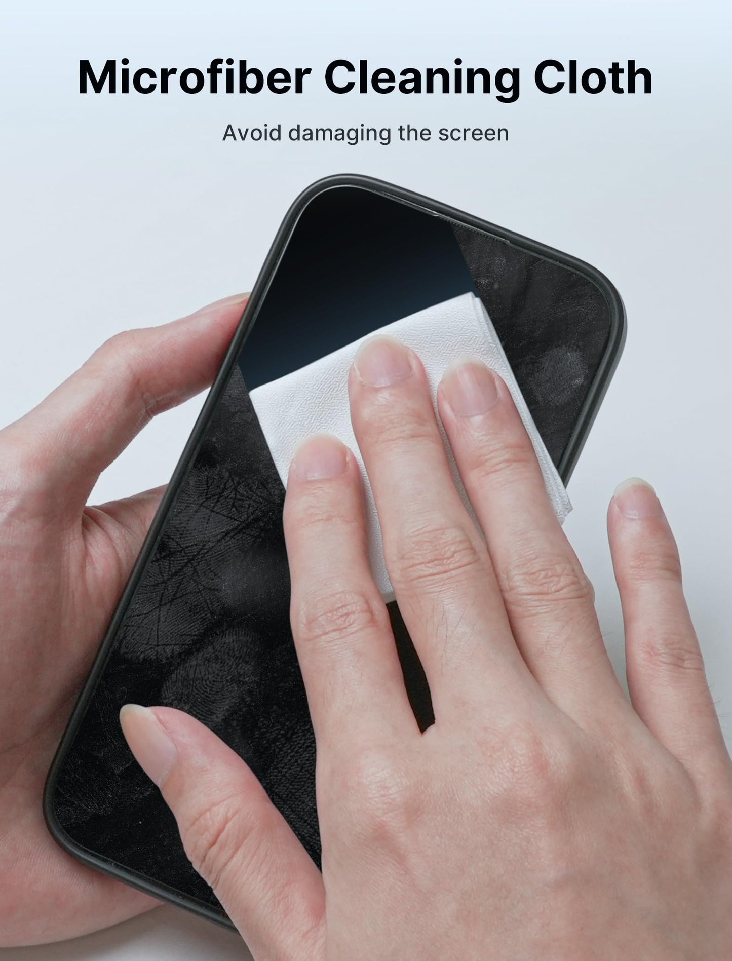 JSAUX Microfiber Cleaning Cloth (100 Total) for Switch 2| Eye Glass Disposable Clean Cloth| Safe for Lens, Eyeglasses, Glasses, Screens, Camera, iPad, iPhone, Phone, Steam Deck, LCD TV Screen and More