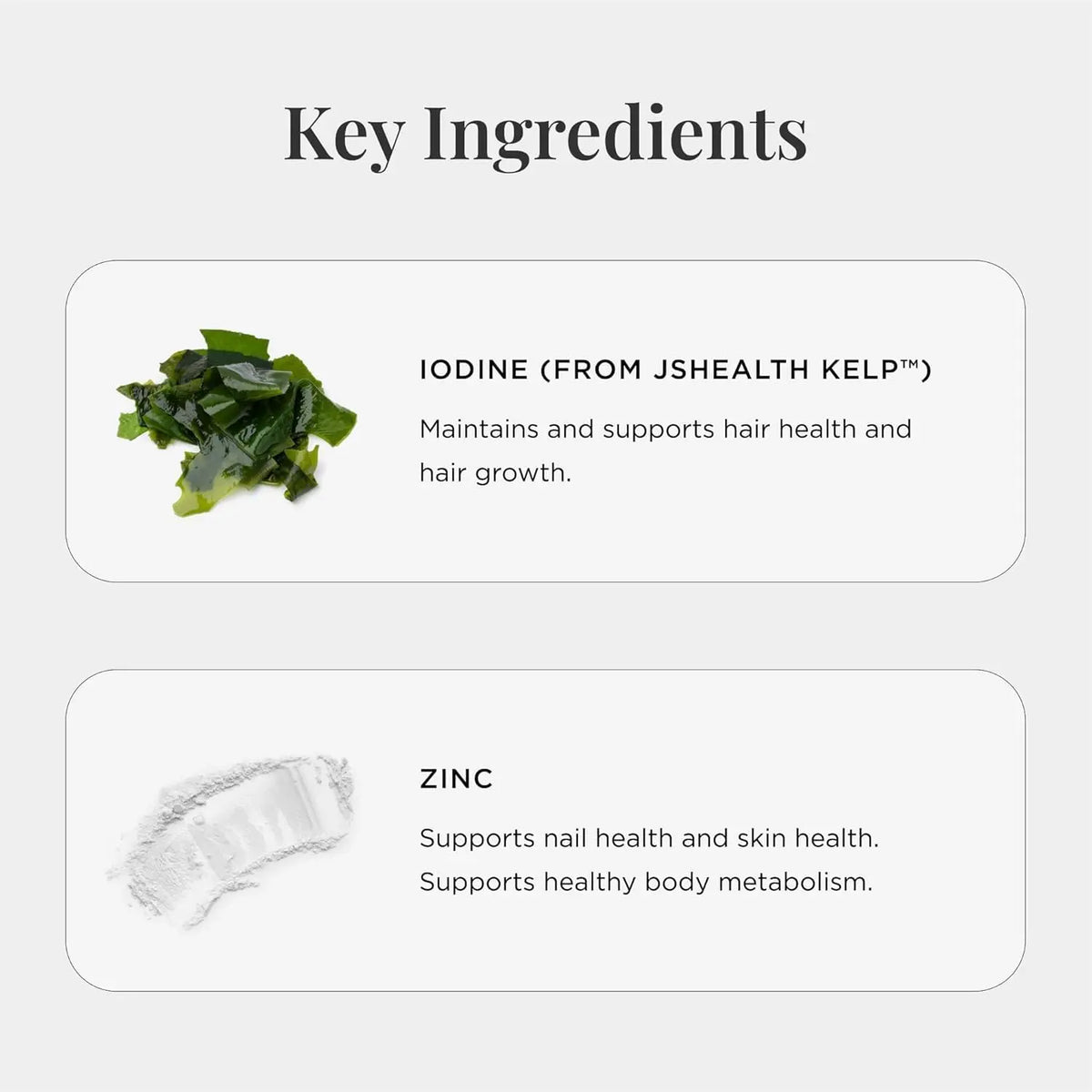 JSHealth Hair and Energy Formula – Hair Vitamins with Iodine & Zinc | 2 x 60-Capsule Pack BritishVita | Premium UK Vitamins & Wellness Supplements
