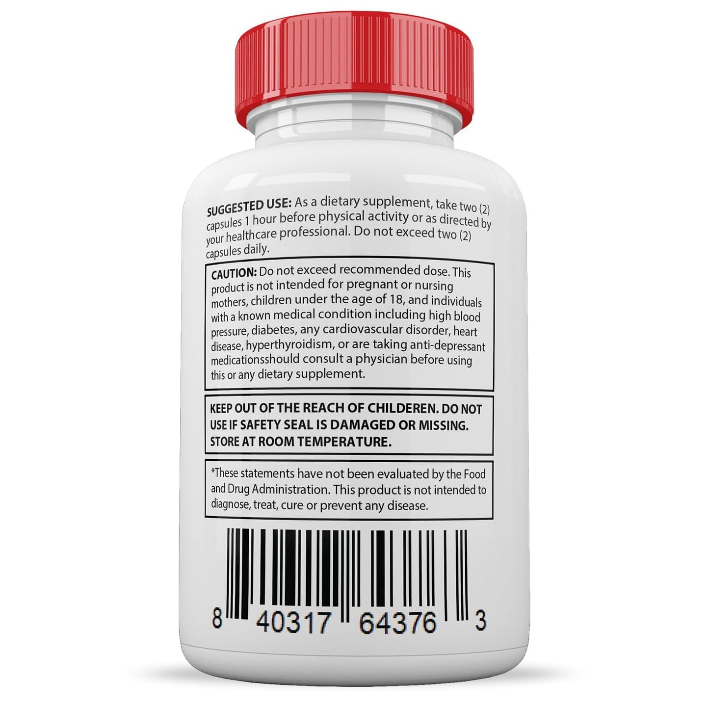 Justified Laboratories Vital Grow XL Pills 1484MG – Men's Health – 60 Capsules