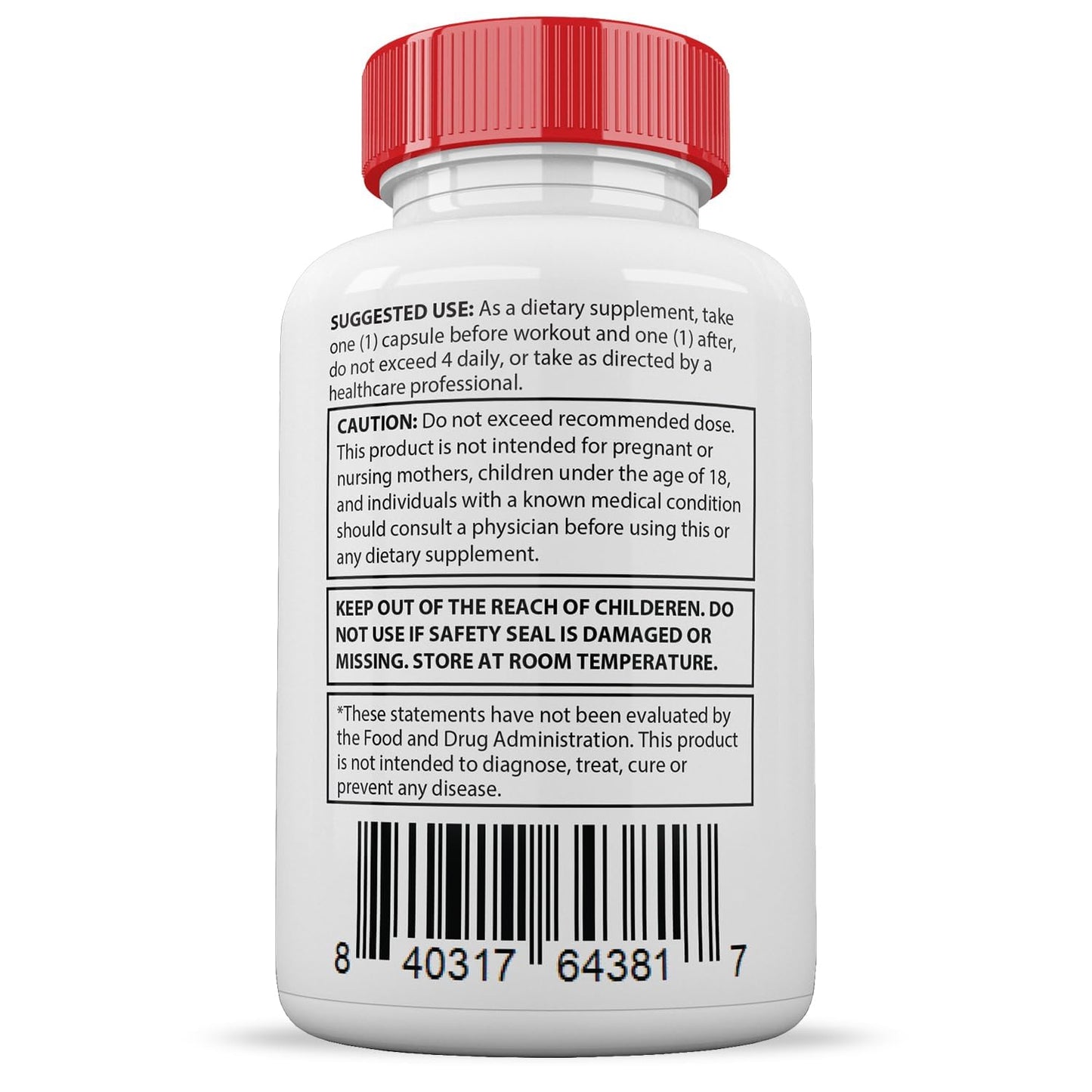 Justified Laboratories Vital Grow XL Extreme Pills 1600MG – Premium Men's Health Formula, 60 Capsules