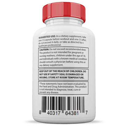 Justified Laboratories Vital Grow XL Extreme Pills 1600MG – Premium Men's Health Formula, 60 Capsules