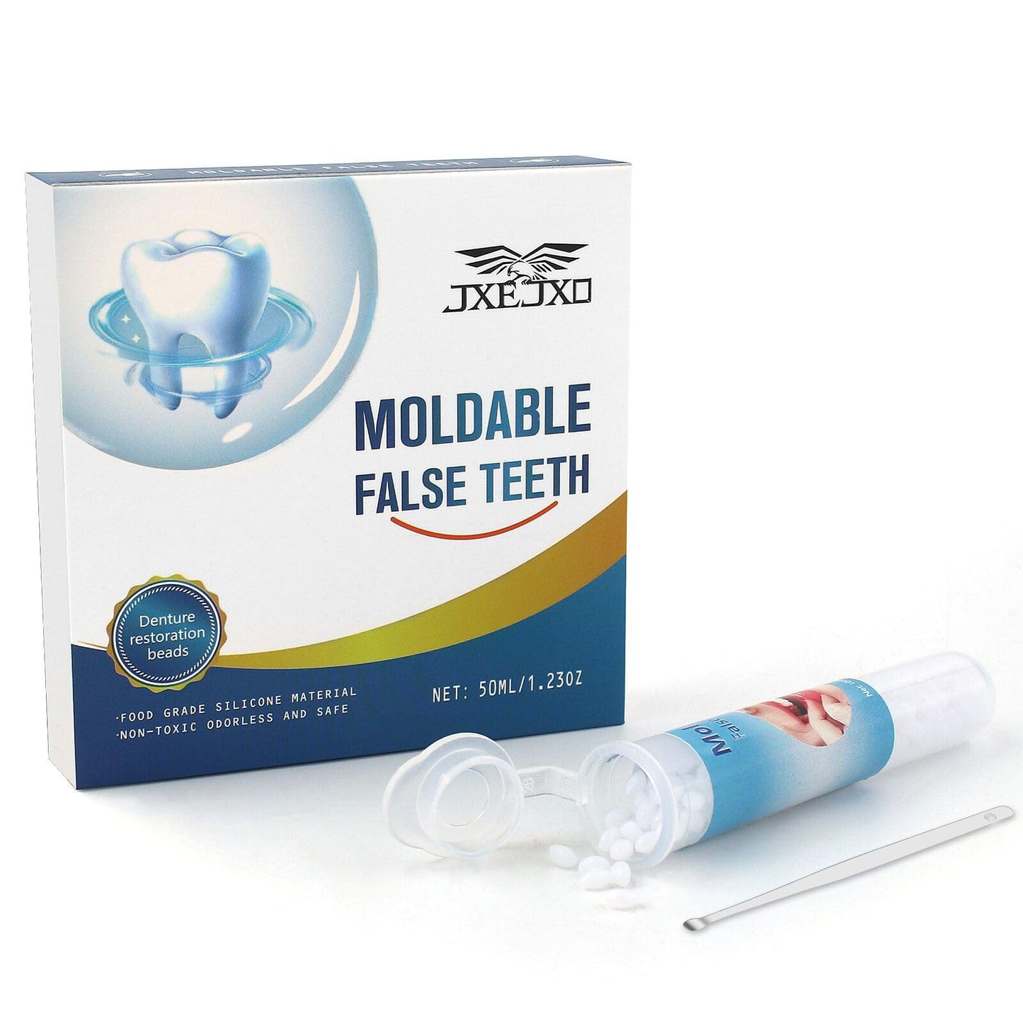 JXE JXO Tooth Repair Kit – Moldable Thermoplastic Teeth Beads
