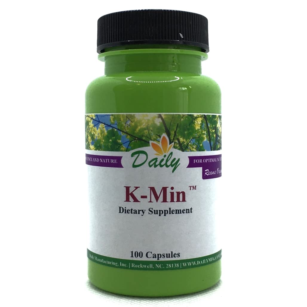 Daily Maunfacturing K-Min™ – 78 mg Calcium per Capsule
