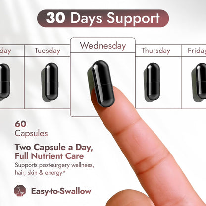 Kaitamin Bariatric Multivitamin with Iron – Post-Surgery Recovery, 60 Liquid Capsules
