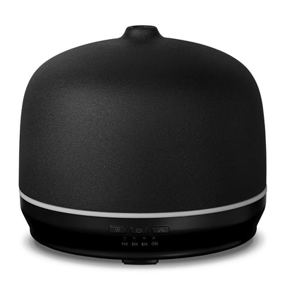 Kakoda Ceramic Essential Oil Diffuser – 500ml, Timed, Auto Shut-Off, Black