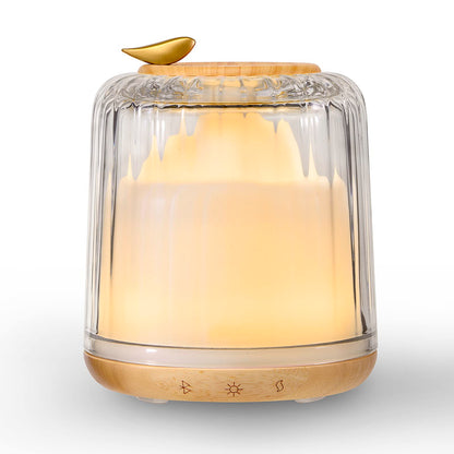 Kakoda Glass Dome Diffuser – 230ml Ultrasonic with Wood Base & Bluetooth Speaker