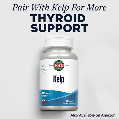 Kal 100 mcg Selenium Yeast Free Tablets - 100 Count