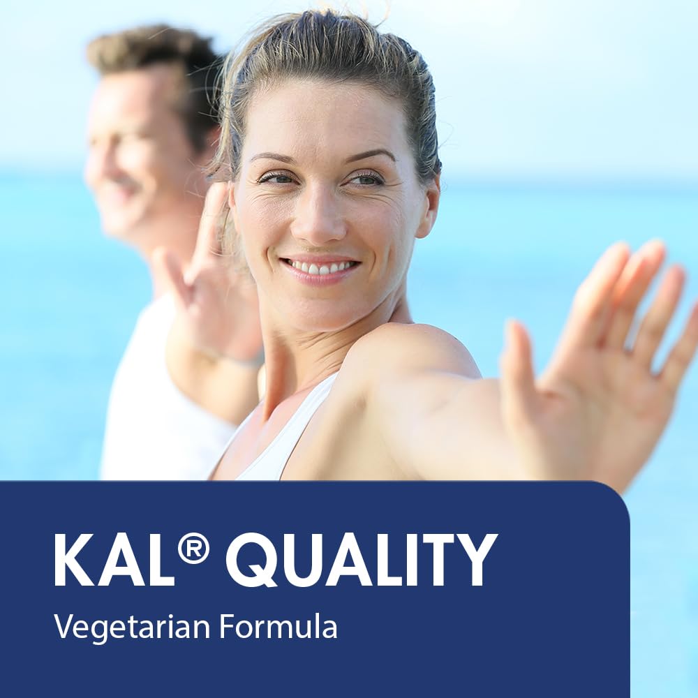 KAL Cal/Mag/Zinc | 1000mg Calcium, 400mg Magnesium & 15mg Zinc | Bone, Muscle, Heart & Immune Support | 250ct