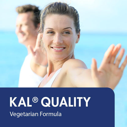 KAL Cal/Mag/Zinc 1000/400/15 mg – Bone, Muscle & Immune Support (100 ct)