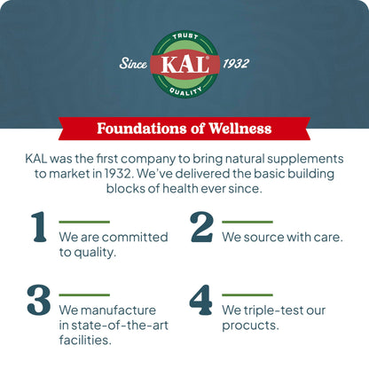 KAL Calming Magnesium Powder - Cherry Flavor, High Absorption