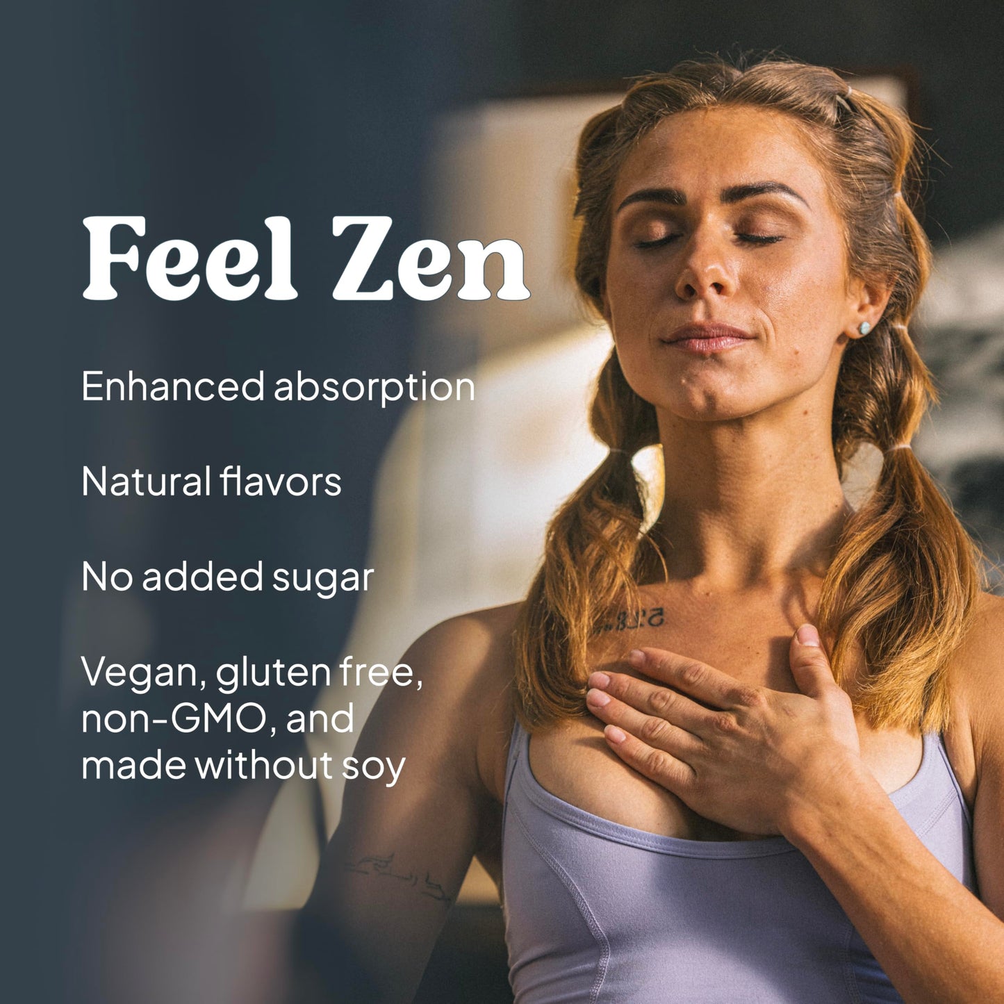 KAL Calming Magnesium Powder – Blueberry Flavor, High Absorption, Vegan, Gluten Free