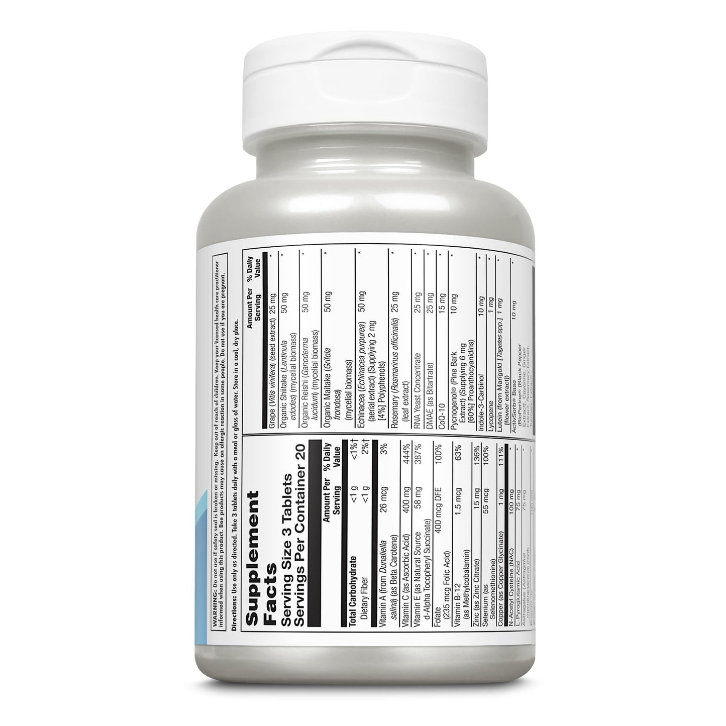 KAL Cell Defense Tablets, 60 Count | Immune Support & Antioxidant