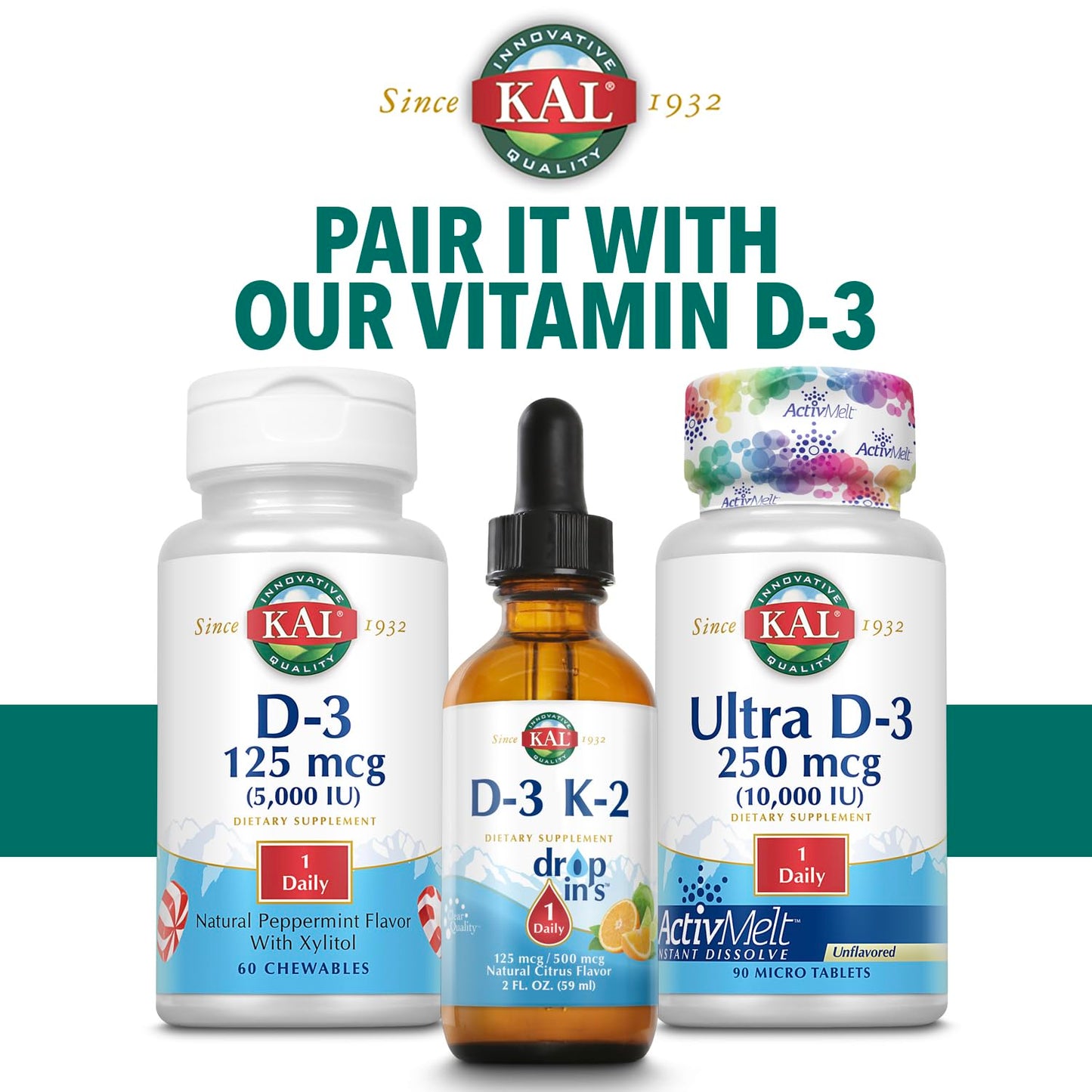 Kal Dolomite Powder, 16 Ounce – Calcium & Magnesium Source (Vegan)