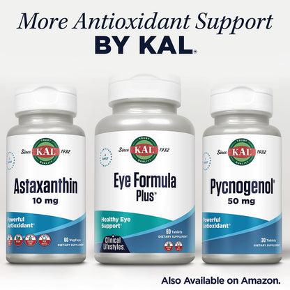 KAL Eye Formula Plus – Eye Care & Vision Supplements with Lutein & Zeaxanthin