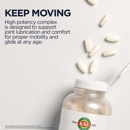 KAL Glucosamine Chondroitin MSM - Joint Support (1500/1200/1500 mg) - 60-Day Guarantee
