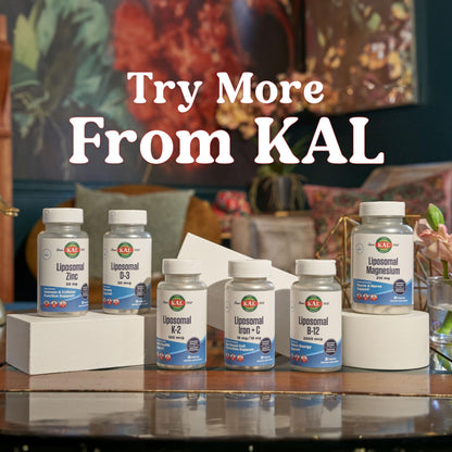 KAL Liposomal Magnesium Oxide 210 mg | High Absorption, Vegan, Gluten Free | 60 Servings
