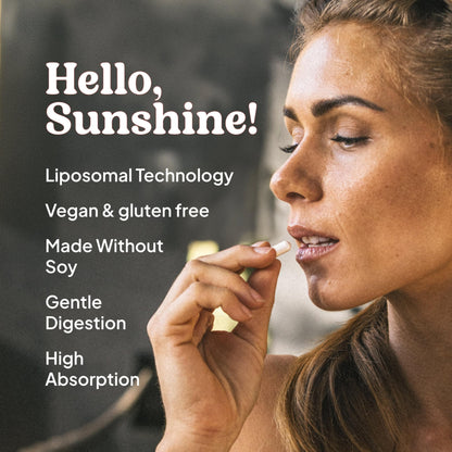 KAL Liposomal Vitamin D3 50 mcg | High Absorption Vitamin D3 | Vegan Capsules | Gluten Free | 30 Servings
