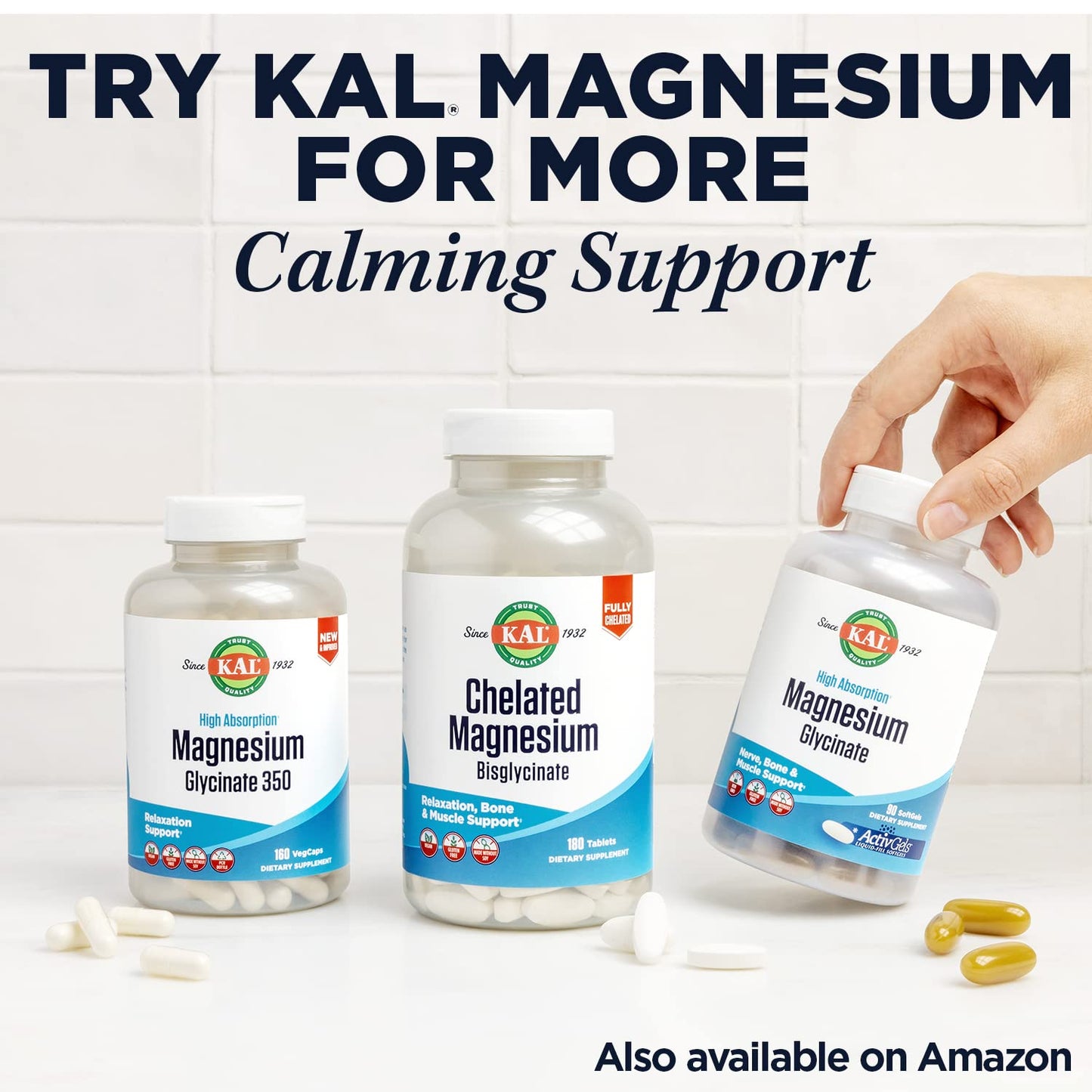 KAL Lithium Orotate 5mg – Low Dose Mood Support, Vegan, 180 Servings (180 VegCaps), 60-Day Guarantee