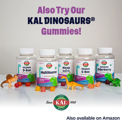 KAL Magnesium Powder for Kids - Pure Magnesium Citrate, 90 Servings, 4 oz