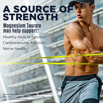 KAL Magnesium Taurate 400mg + Vitamin B6 | Vegan & Gluten Free