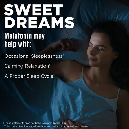 KAL Melatonin 1 mg Sleep Aid – Fast Acting, Vegan and Gluten Free