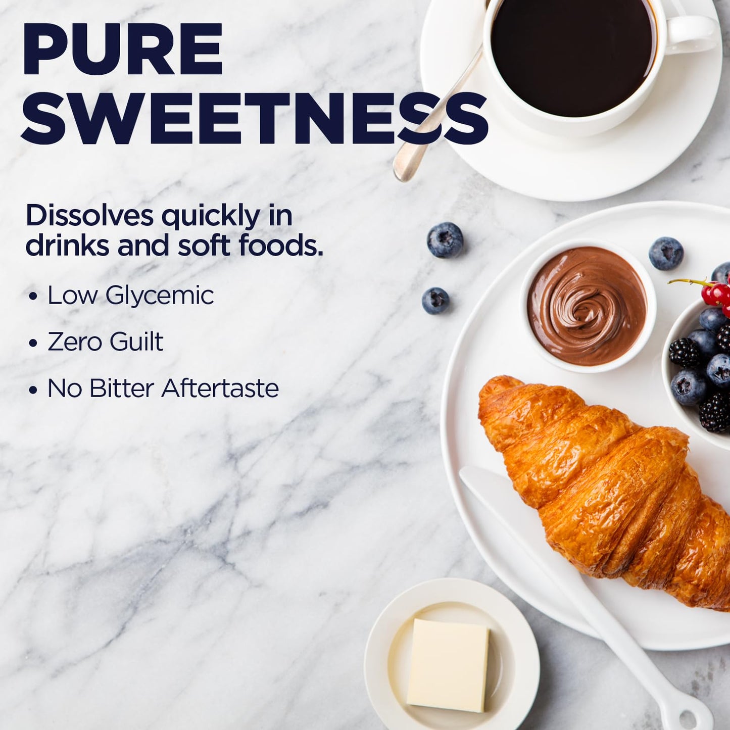 KAL Sure Stevia Plus Monk Fruit - Zero-Calorie Keto Sugar Substitute