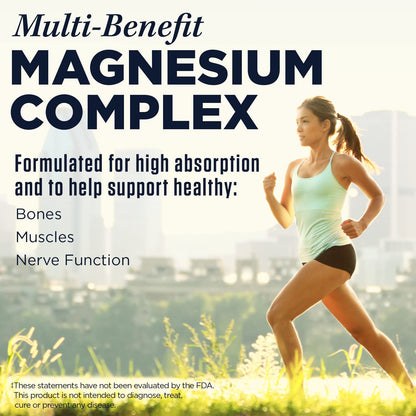 KAL Triple Source Magnesium Complex – 500 mg per Tablet, Vegan & Gluten Free