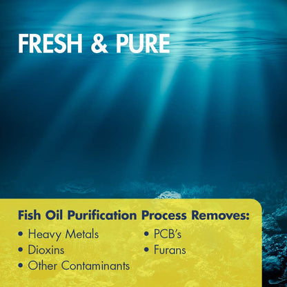 KAL Ultra Omega 3-6-9 1200mg | Fish Oil with Cold-Pressed Flaxseed & Borage Oil | 200 Softgels