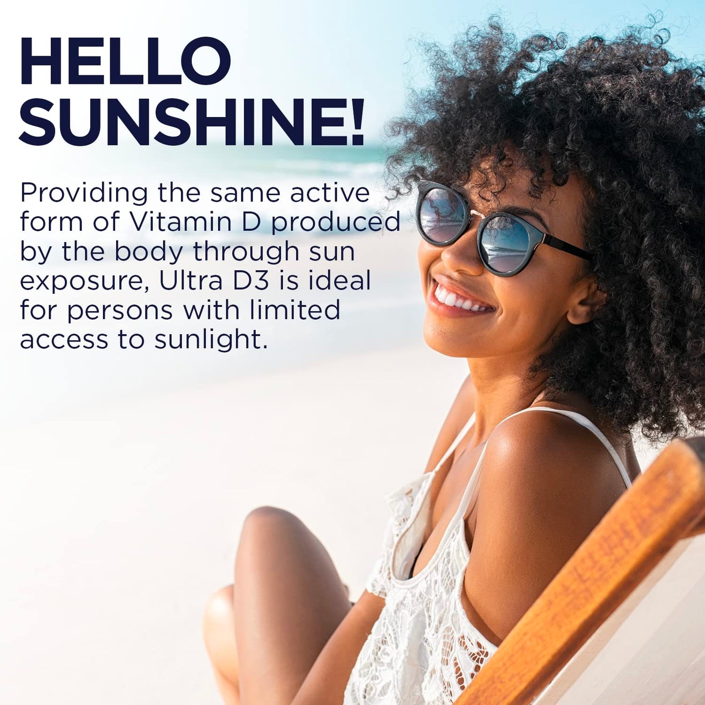 KAL Vitamin D3 5000 IU Softgels – ActivGels, Soy-Free, Bone & Immune Support