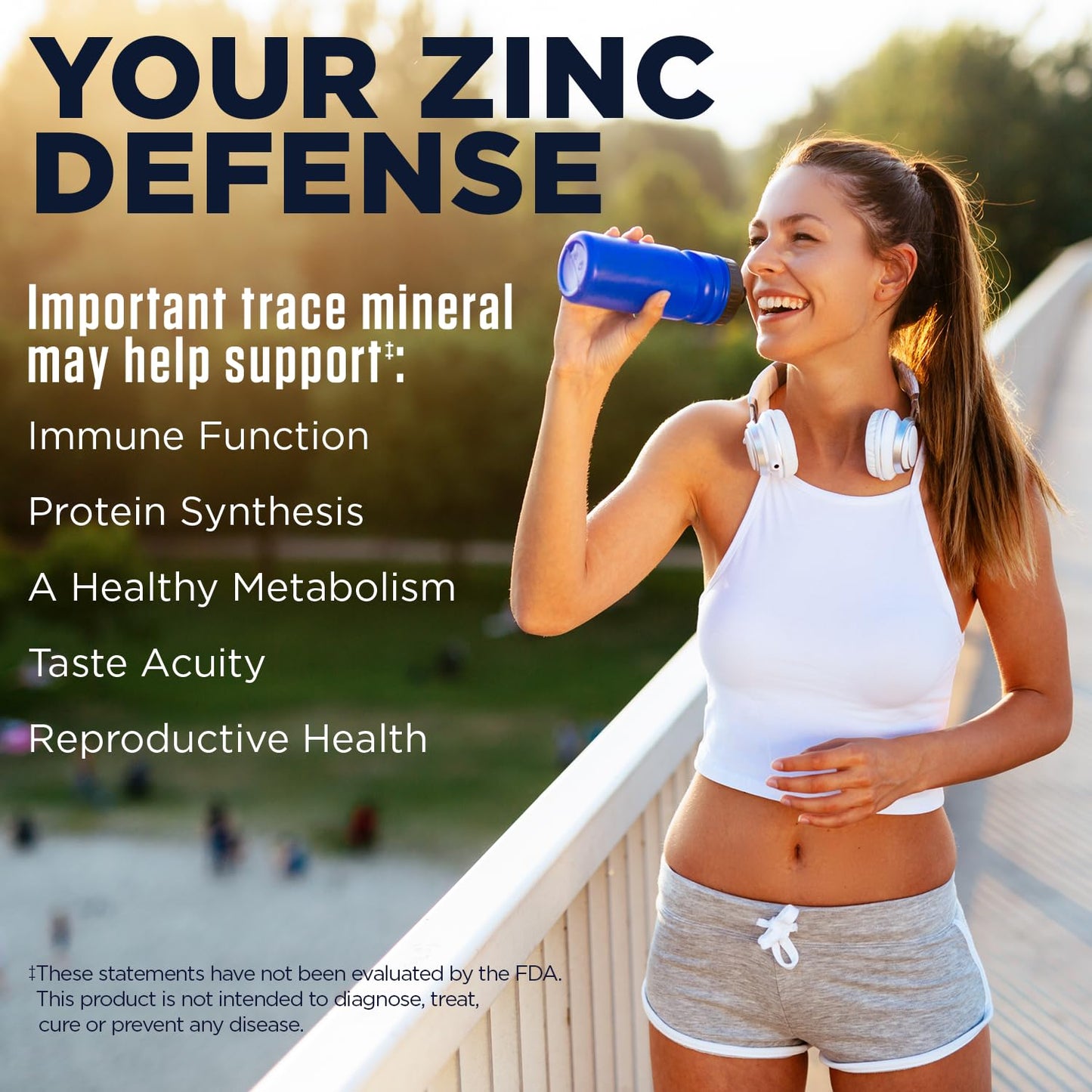 KAL Zinc 15+ with Betaine HCl & Trace Minerals | Chelated, Vegetarian, 100 Tablets