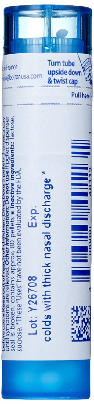 Boiron Kali Bichromicum 30C (Pack of 5) – Homeopathic Cold Remedy