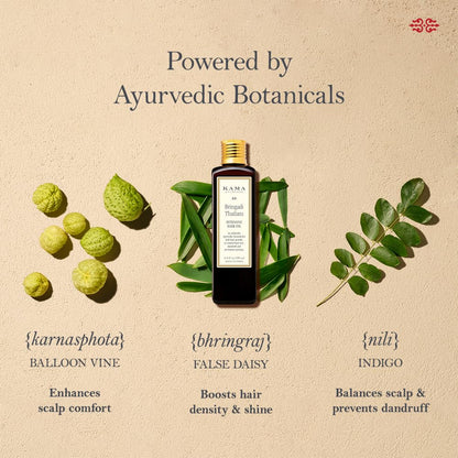 Kama Ayurveda Bringadi Intensive Hair Treatment 100ml | Hair Growth & Scalp Nourishment