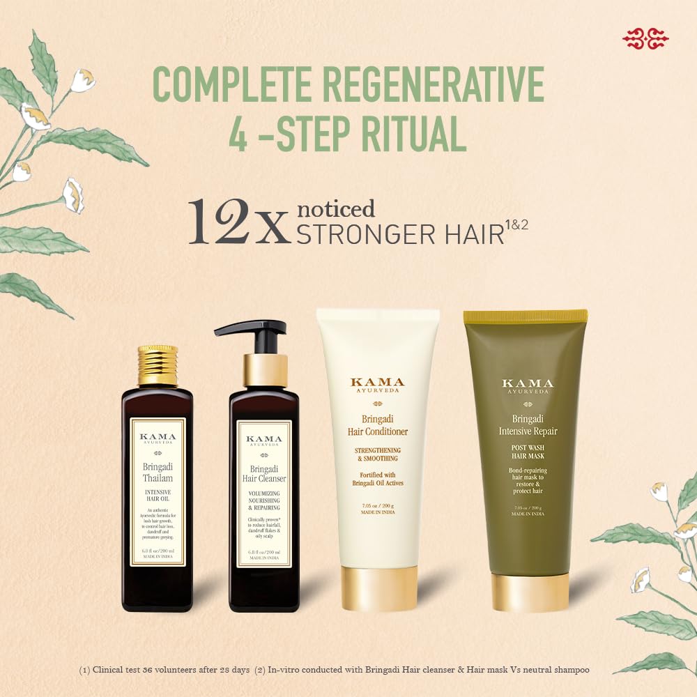 Kama Ayurveda Bringadi Intensive Hair Treatment 100ml | Hair Growth & Scalp Nourishment