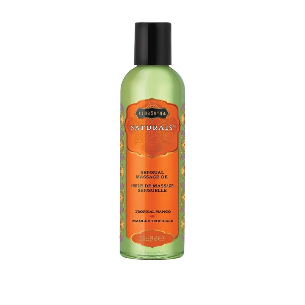 KAMA SUTRA Naturals Tropical Mango Massage Oil – 2 oz