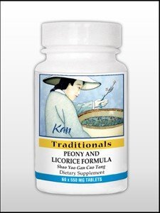 Kan Herbs Peony and Licorice Formula 60 Tabs – Herbal Supplement | Kan Herbs