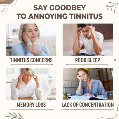 Kanacoufce 1500MG Tinnitus – Ringing Ears Supplement, 120 Capsules