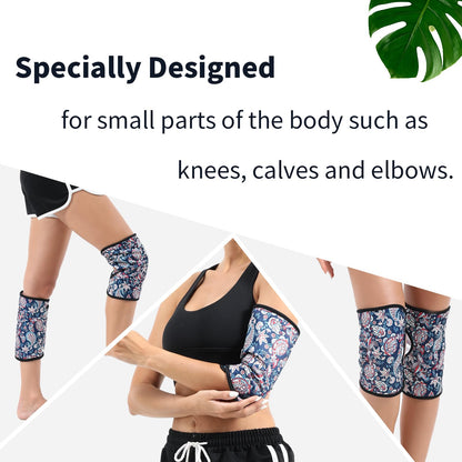 KANAV 4 Pack Castor Oil Wraps | 100% Organic Cotton Reusable Packs for Liver Detox, Inflammation & Sleep