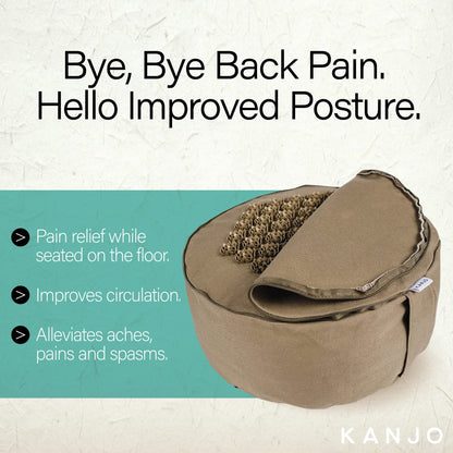 Kanjo Acupressure Floor Cushion – Pain Relief & Posture Enhancement
