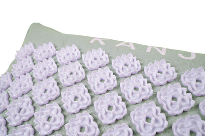 Kanjo Aroma Mint Acupressure Pillow - 100% Cotton Linen | Cork Filling